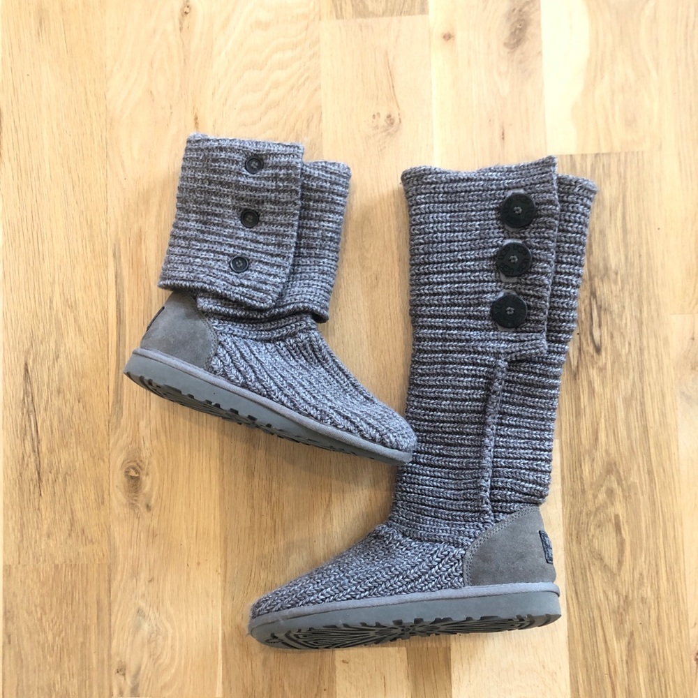 Ugg cardy grey boots 6